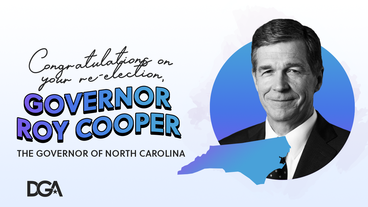 DGA Statement on Governor Roy Cooper’s Victory in North Carolina DGA